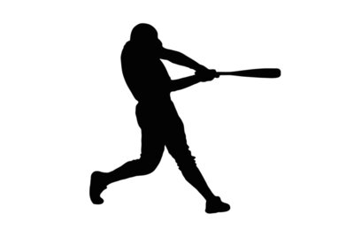 Softball Batter Silhouette